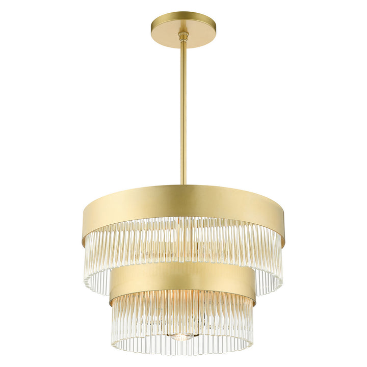 Livex Norwich 49824-33 Chandelier Light - Soft Gold