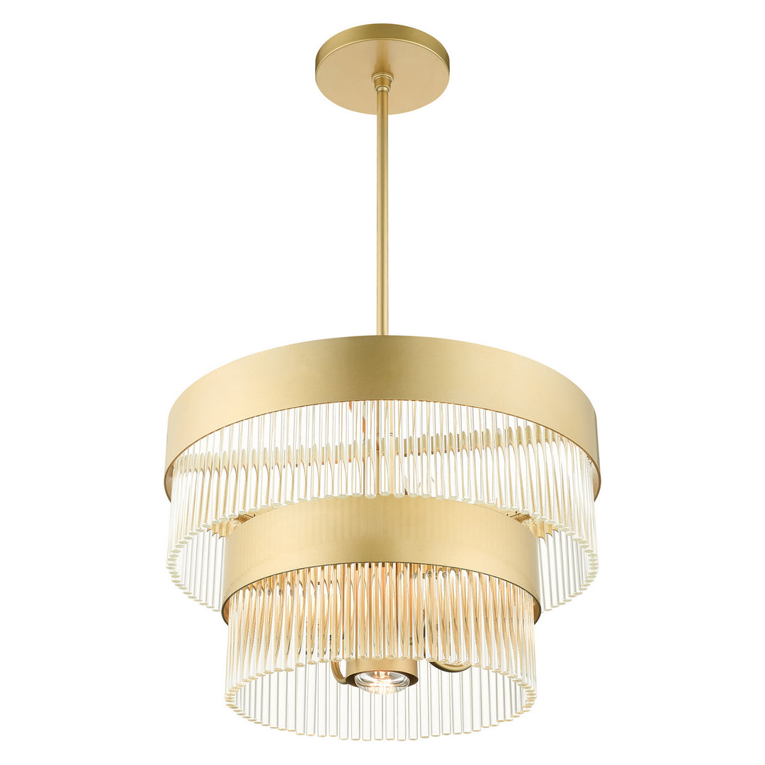 Livex Norwich 49824-33 Chandelier Light - Soft Gold