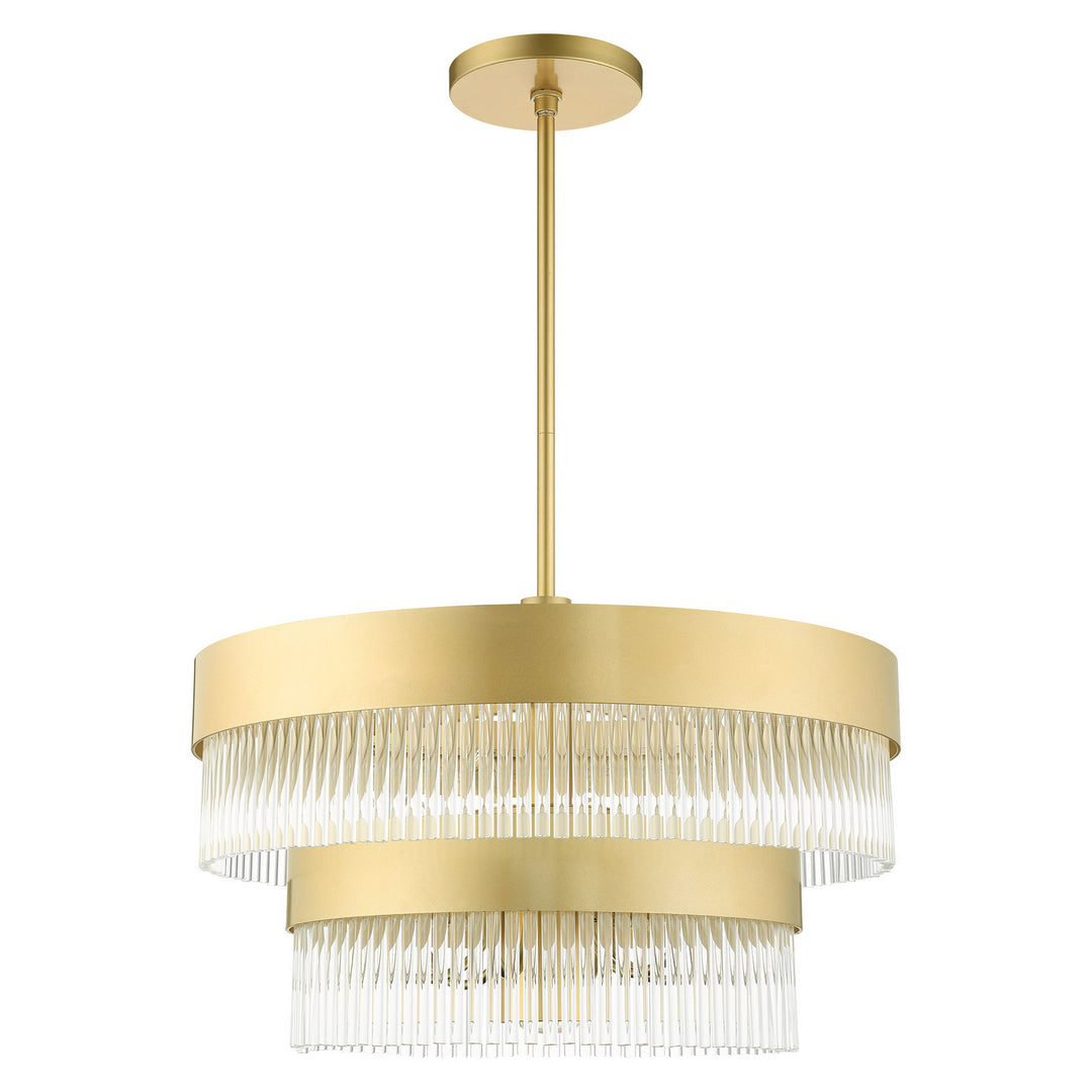 Livex Norwich 49825-33 Chandelier Light - Soft Gold