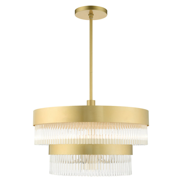 Livex Norwich 49825-33 Chandelier Light - Soft Gold