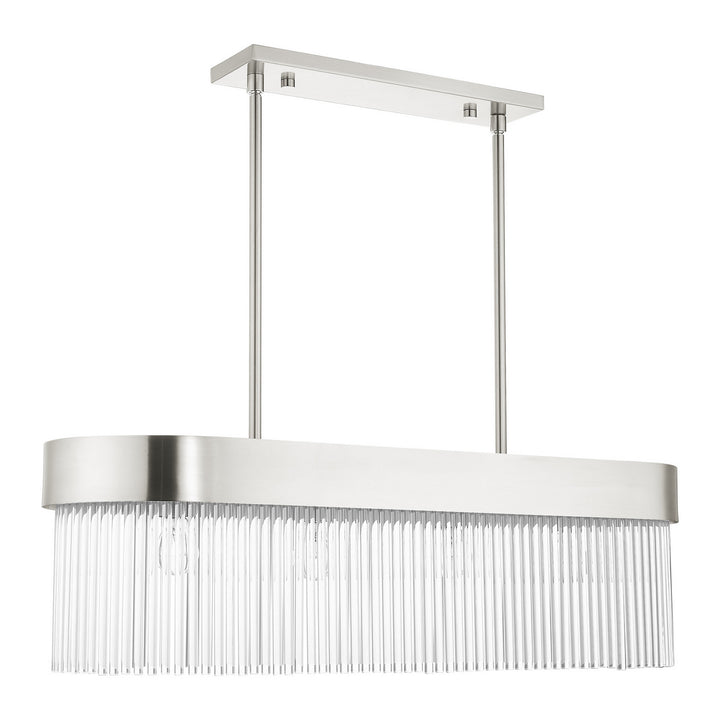 Livex Norwich 49826-91 Pendant Light - Brushed Nickel
