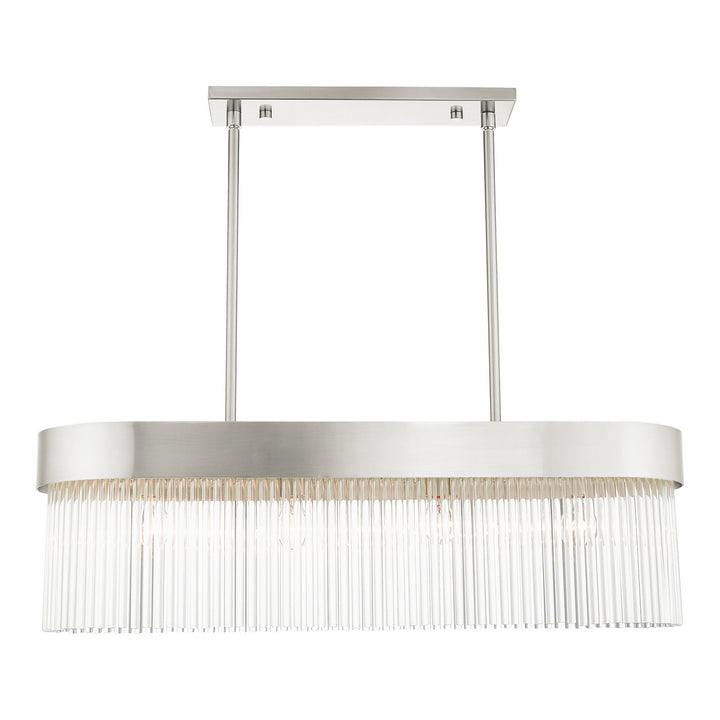 Livex Norwich 49826-91 Pendant Light - Brushed Nickel