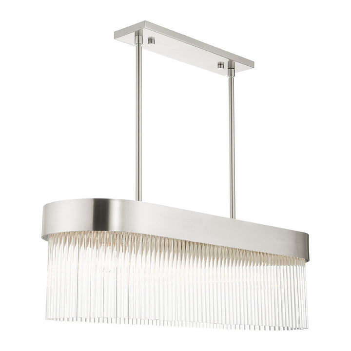 Livex Norwich 49826-91 Pendant Light - Brushed Nickel