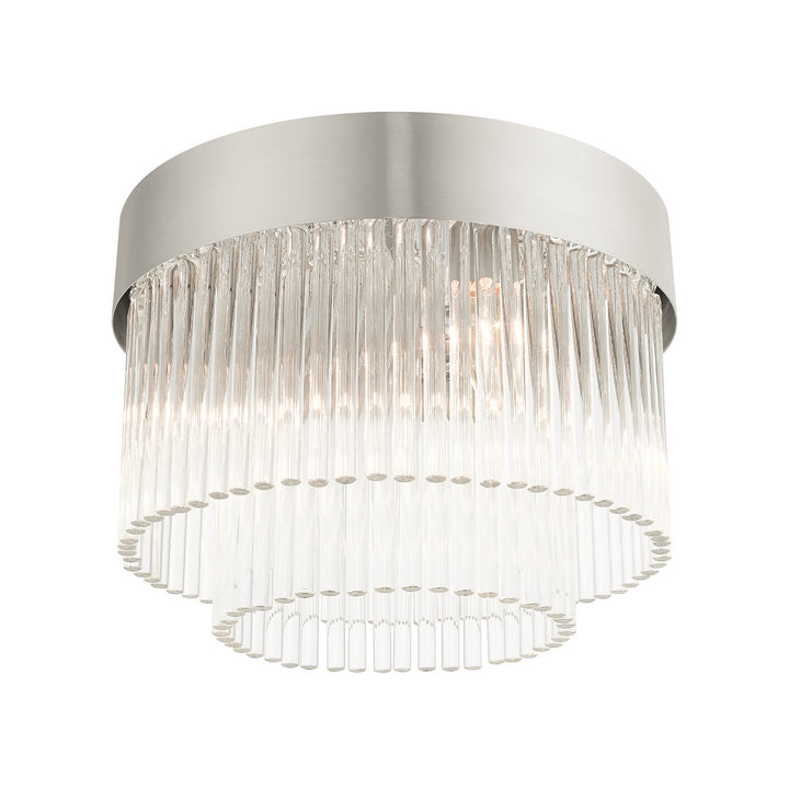 Livex Norwich 49827-91 Ceiling Light - Brushed Nickel