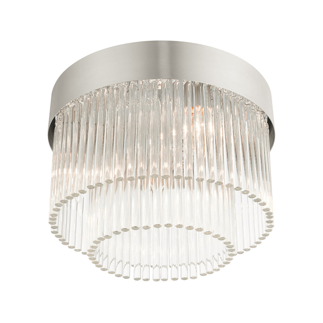 Livex Norwich 49827-91 Ceiling Light - Brushed Nickel