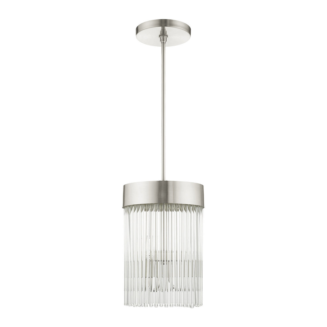Livex Norwich 49828-91 Pendant Light - Brushed Nickel