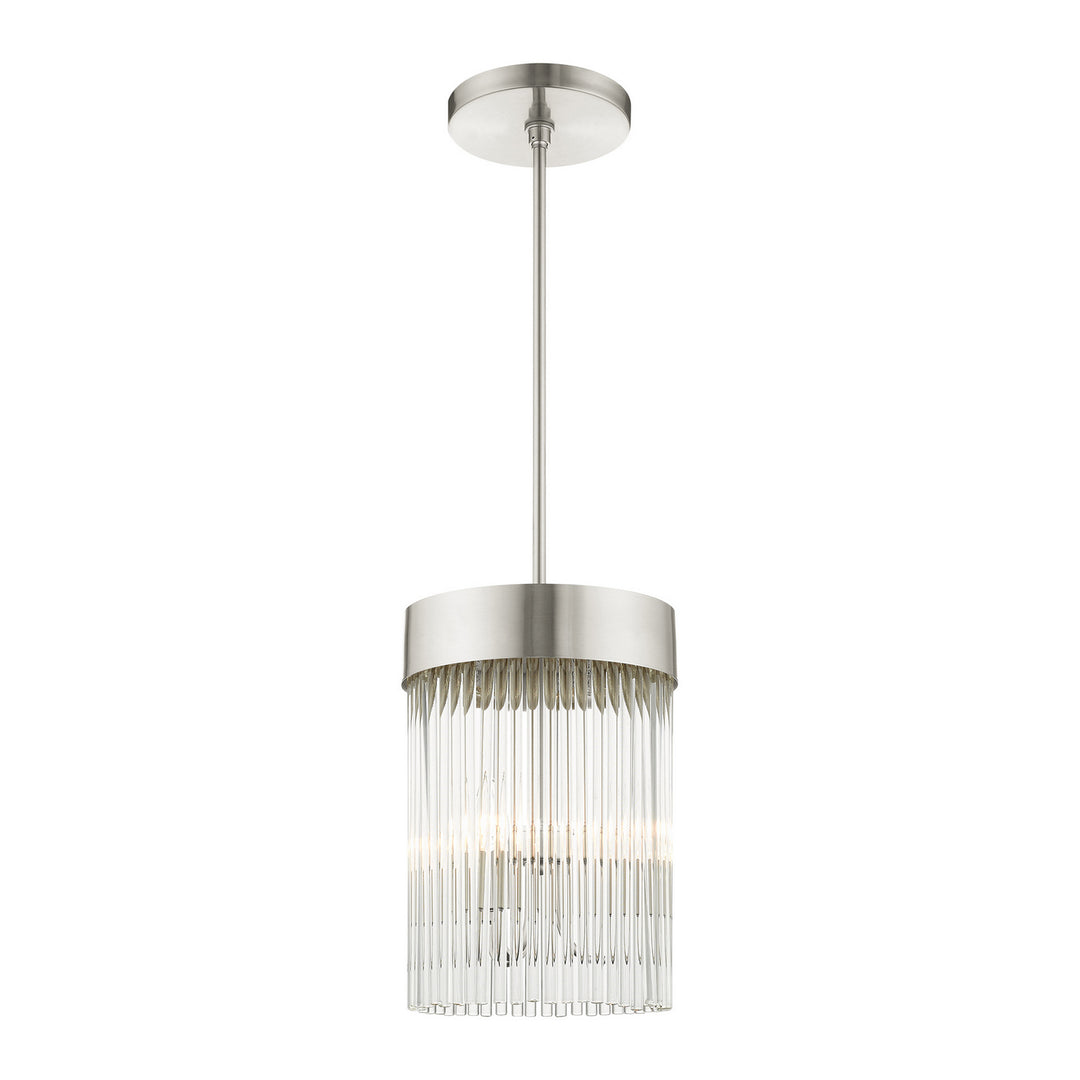 Livex Norwich 49828-91 Pendant Light - Brushed Nickel