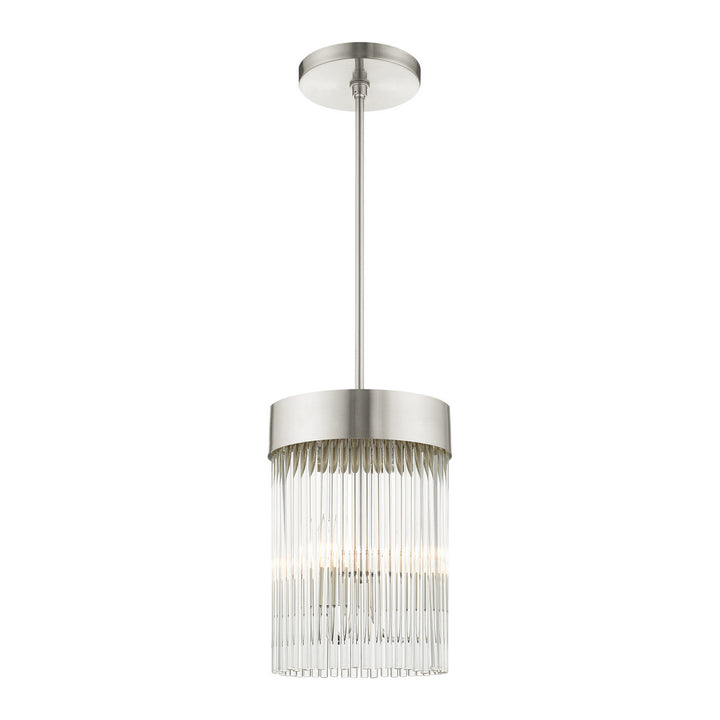 Livex Norwich 49828-91 Pendant Light - Brushed Nickel