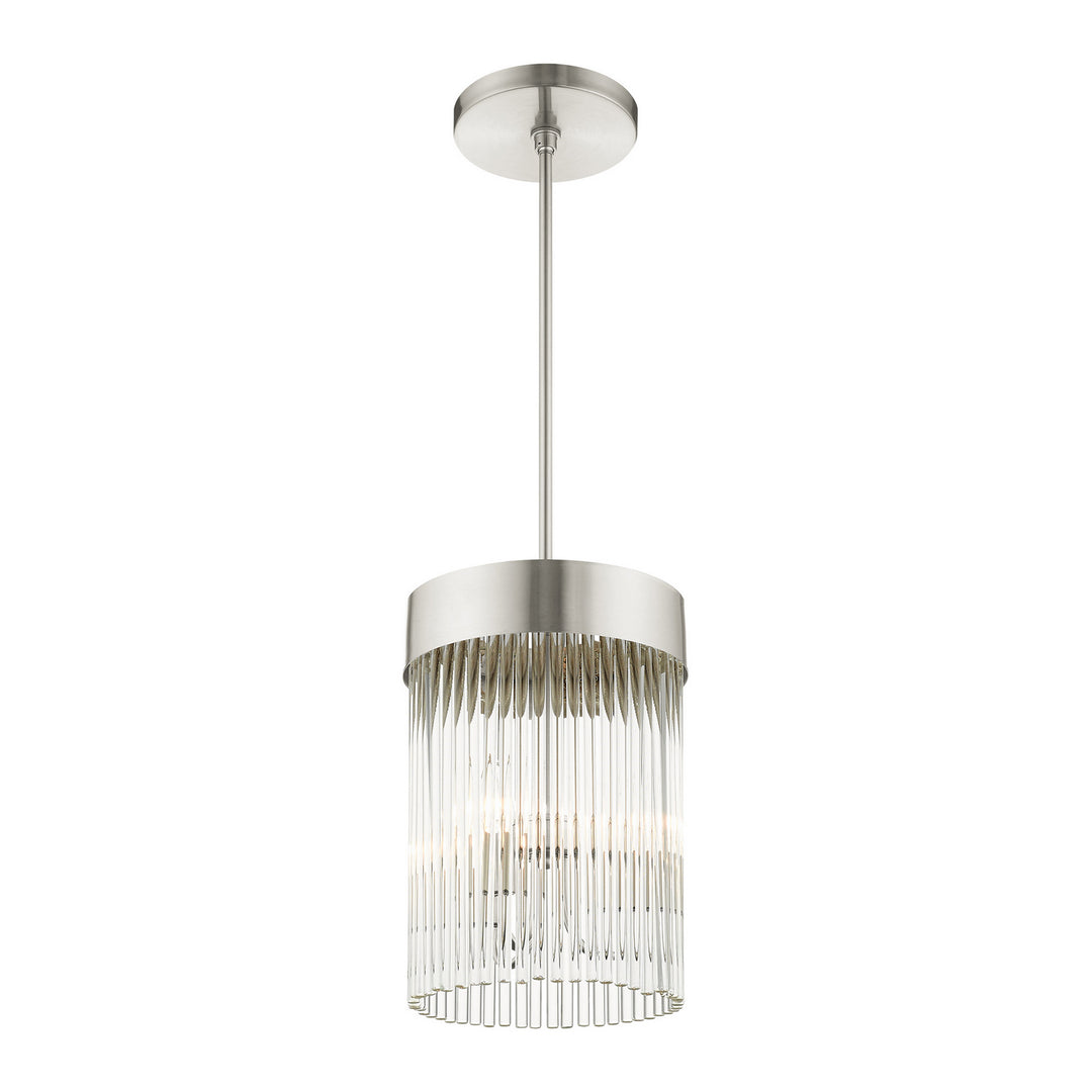 Livex Norwich 49828-91 Pendant Light - Brushed Nickel