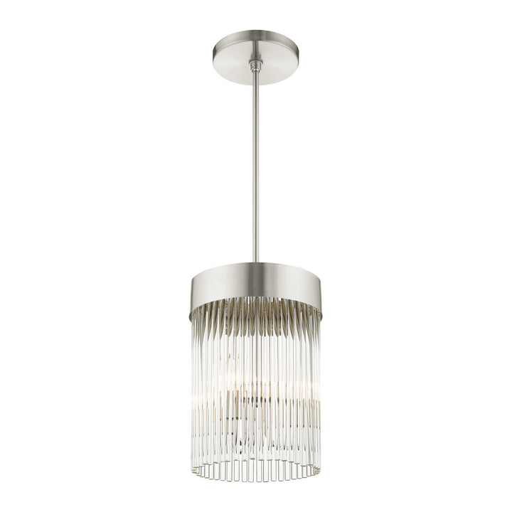 Livex Norwich 49828-91 Pendant Light - Brushed Nickel