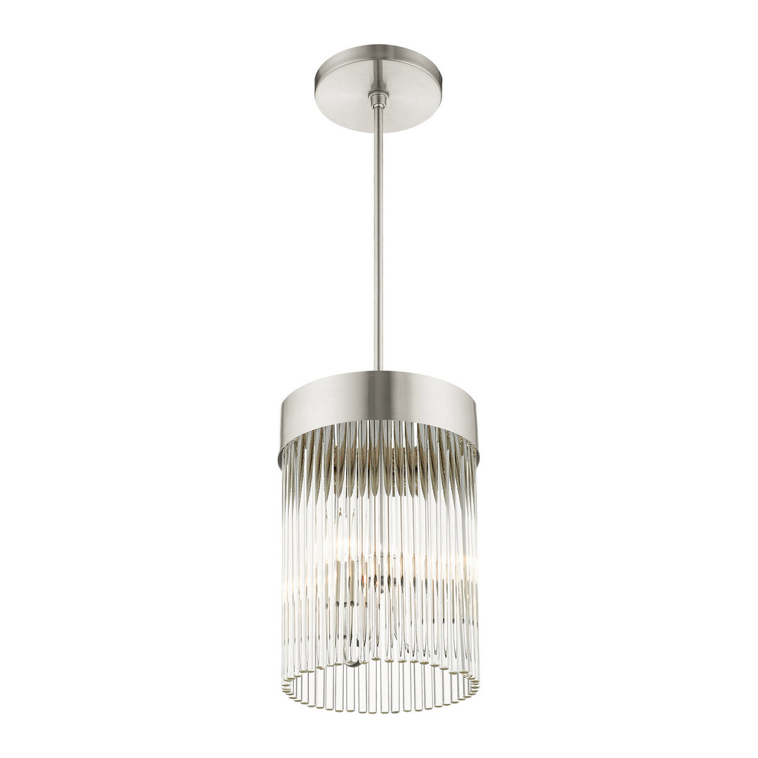 Livex Norwich 49828-91 Pendant Light - Brushed Nickel