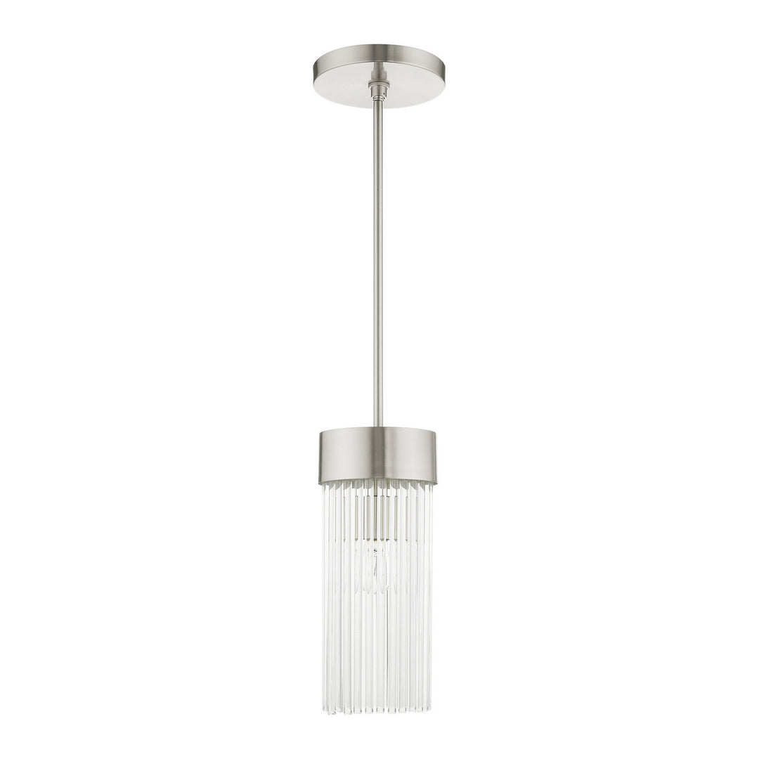 Livex Norwich 49829-91 Pendant Light - Brushed Nickel