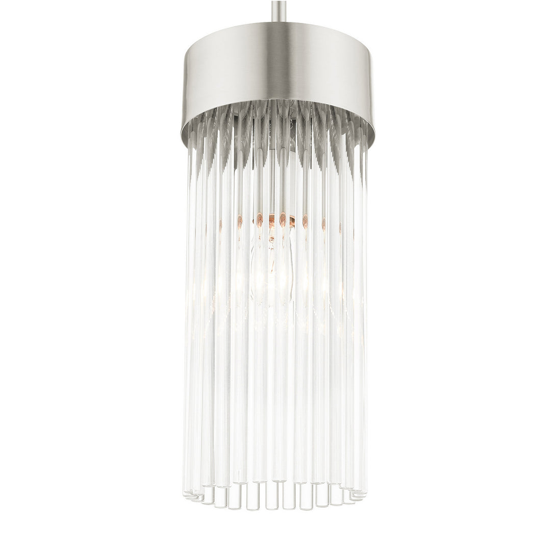 Livex Norwich 49829-91 Pendant Light - Brushed Nickel