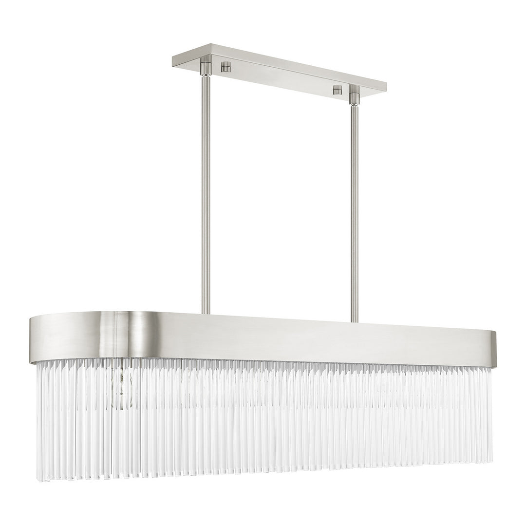 Livex Norwich 49830-91 Pendant Light - Brushed Nickel