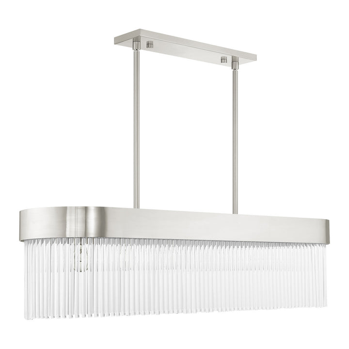 Livex Norwich 49830-91 Pendant Light - Brushed Nickel
