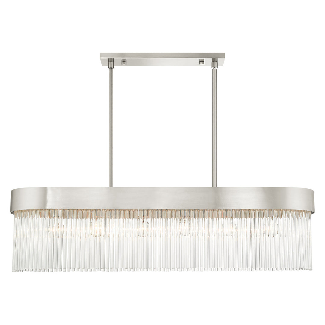 Livex Norwich 49830-91 Pendant Light - Brushed Nickel