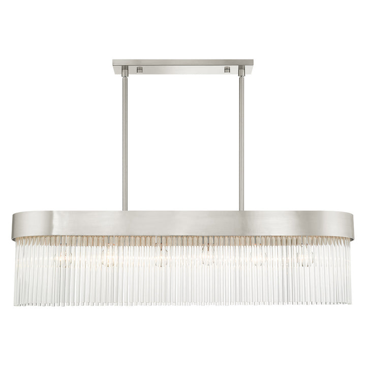 Livex Norwich 49830-91 Pendant Light - Brushed Nickel