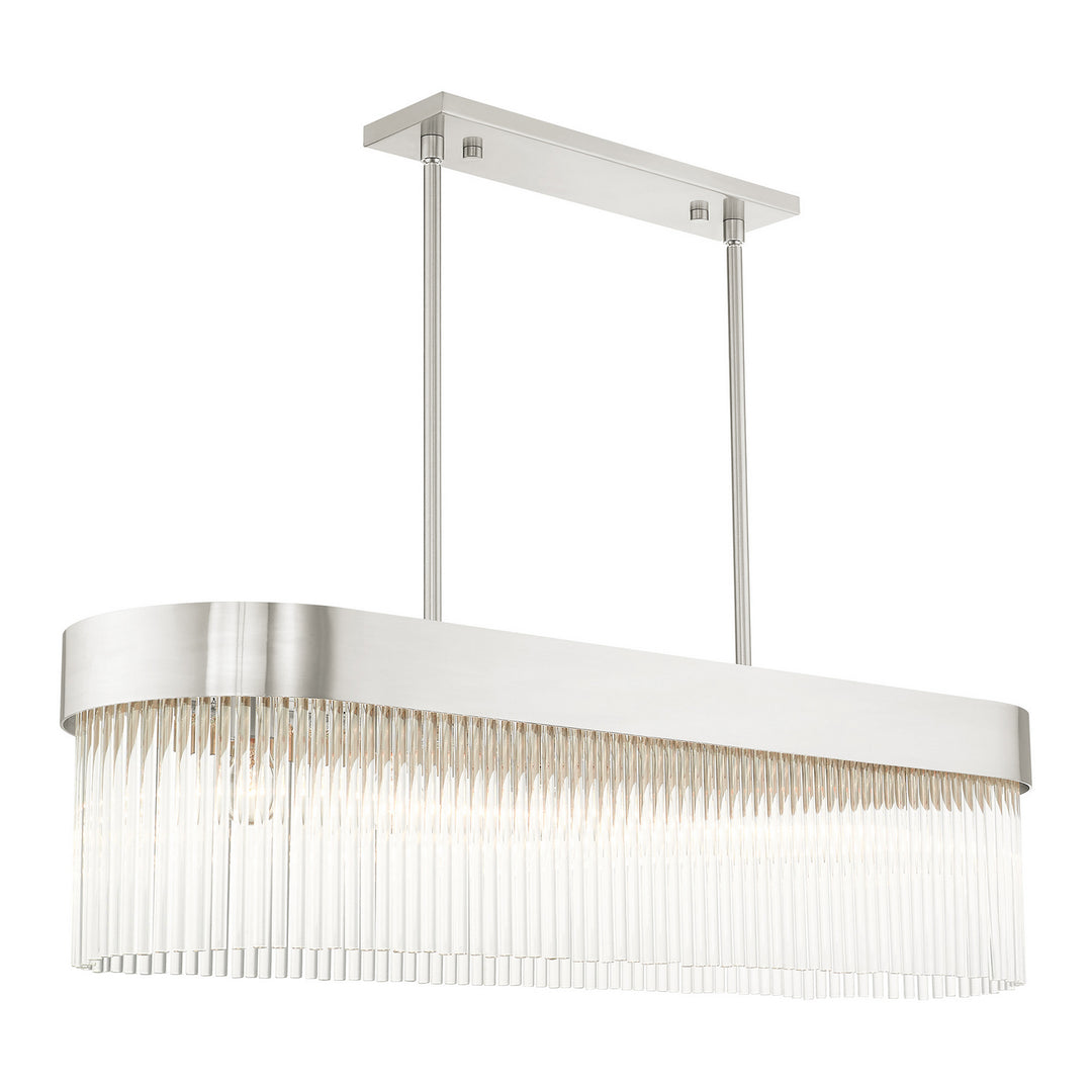 Livex Norwich 49830-91 Pendant Light - Brushed Nickel