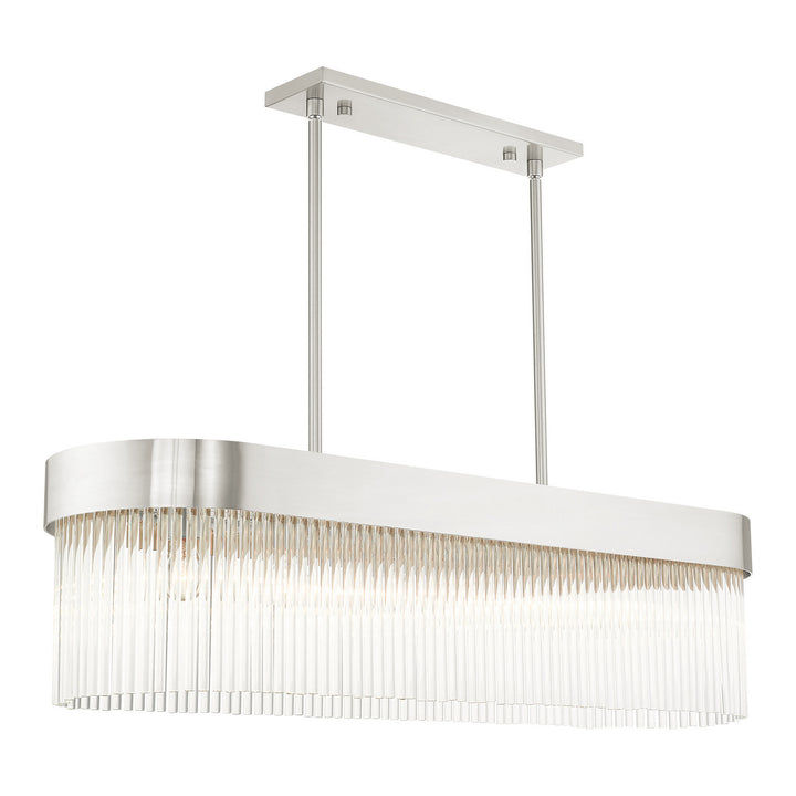 Livex Norwich 49830-91 Pendant Light - Brushed Nickel