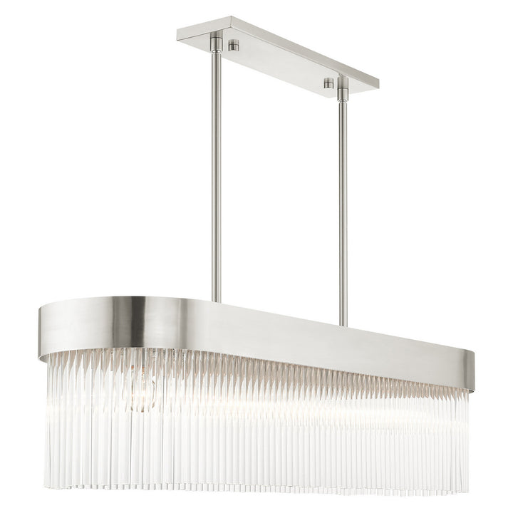 Livex Norwich 49830-91 Pendant Light - Brushed Nickel