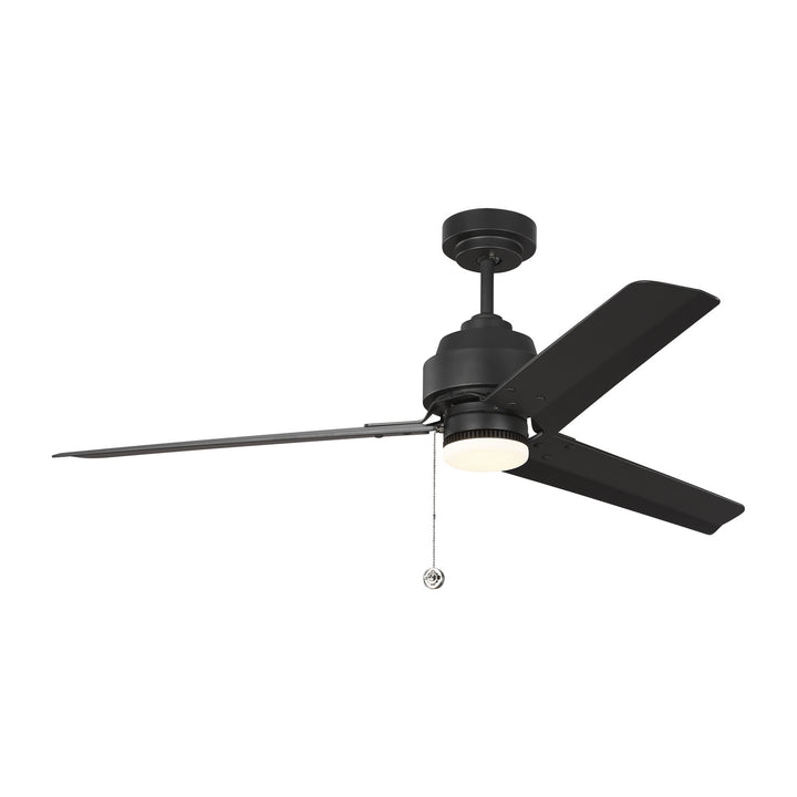 Visual Comfort Fan Arcade 54 3AR54MBK Ceiling Fan - Midnight Black, Midnight Black/Midnight Black/