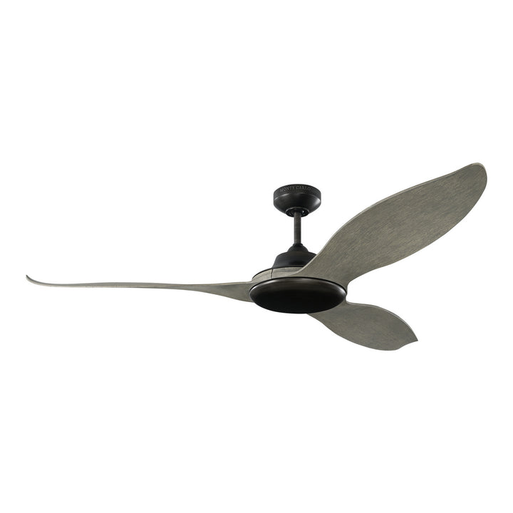 Visual Comfort Fan Stockton 60 3STR60AGPD Ceiling Fan - Aged Pewter, Light Grey Weathered Oak/Light Grey Weathered Oak/