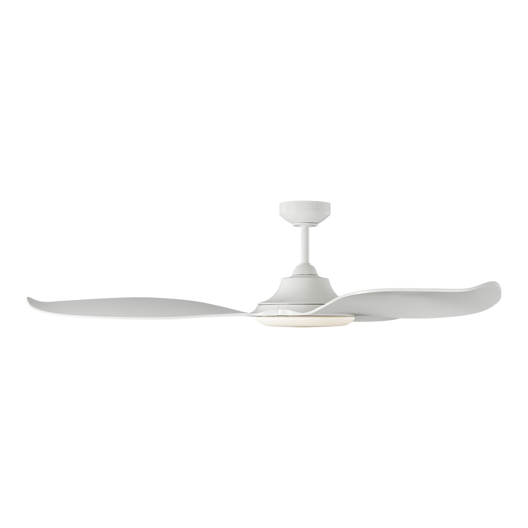 Visual Comfort Fan Stockton 60 3STR60RZWD Ceiling Fan - Matte White, Matte White/Matte White/