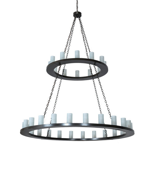 Meyda Tiffany Loxley 190595 Chandelier Light - Timeless Bronze