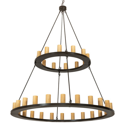 Meyda Tiffany Loxley 222247 Chandelier Light - Timeless Bronze