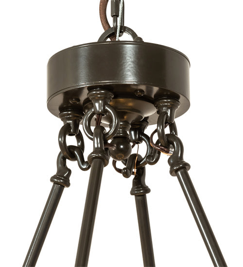 Meyda Tiffany Loxley 222247 Chandelier Light - Timeless Bronze