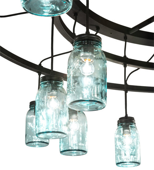 Meyda Tiffany Mason Jar 224641 Chandelier Light -