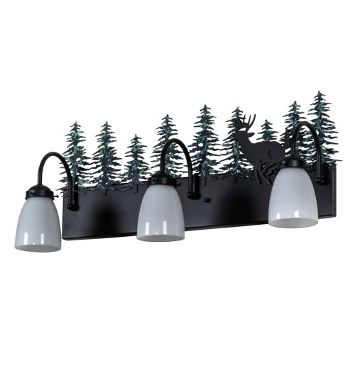 Meyda Tiffany Deer 226178 Bath Vanity Light 27 in. wide