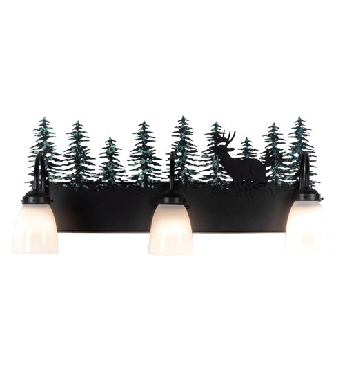 Meyda Tiffany Deer 226178 Bath Vanity Light 27 in. wide