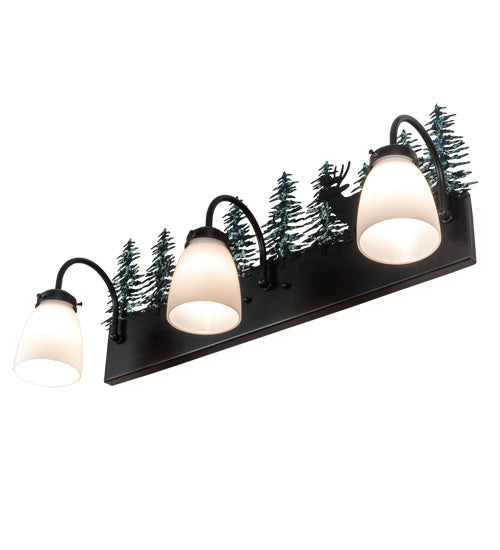 Meyda Tiffany Deer 226178 Bath Vanity Light 27 in. wide