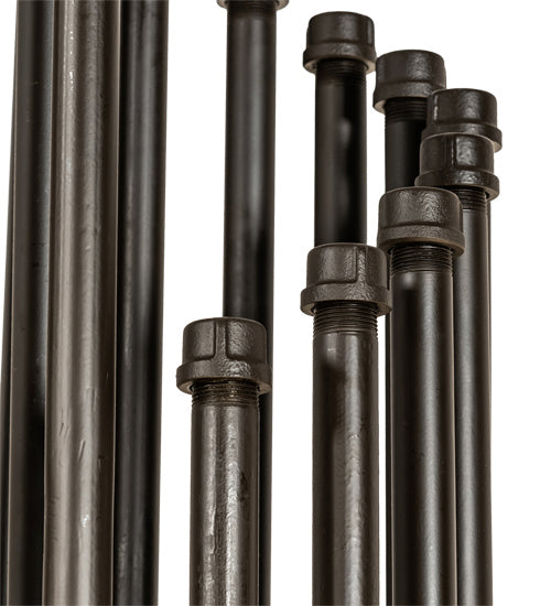 Meyda Tiffany Pipedream 227020 Chandelier Light - Oil Rubbed Bronze