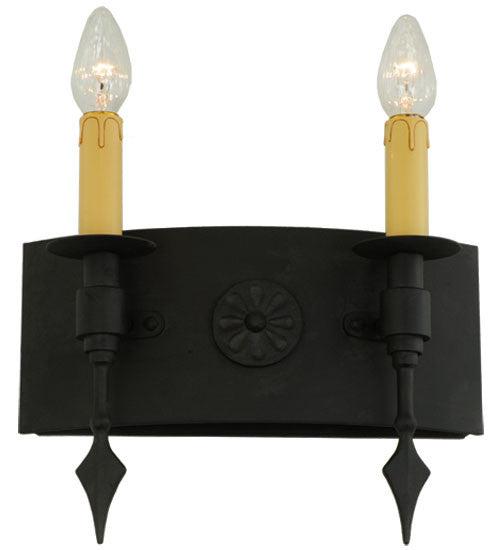 2nd Avenue Warwick 1-0034096151-104 Wall Sconce Light - Costello Black