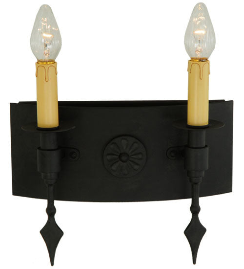 2nd Avenue Warwick 1-0034096151-104 Wall Sconce Light - Costello Black