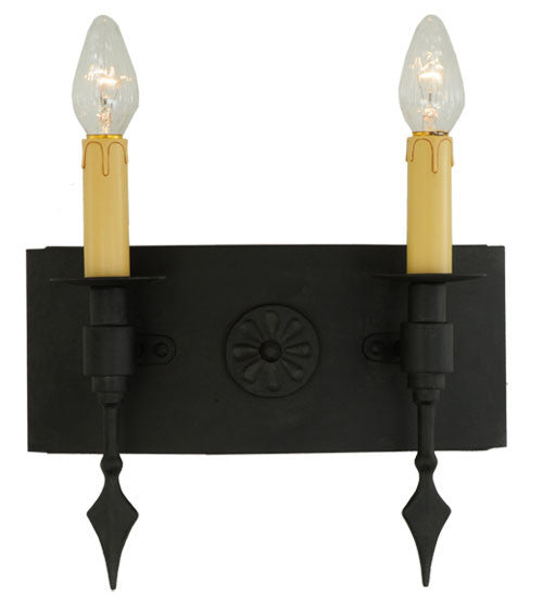 2nd Avenue Warwick 1-0034096151-104 Wall Sconce Light - Costello Black