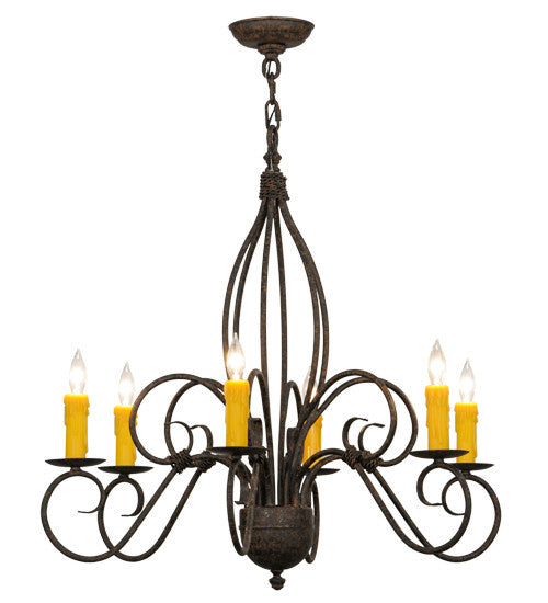 2nd Avenue Squire 87607.28.032 Chandelier Light - Coffee Bean