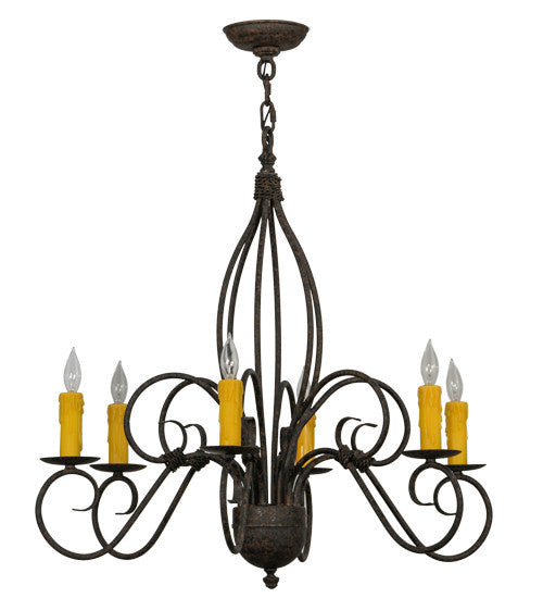 2nd Avenue Squire 87607.28.032 Chandelier Light - Coffee Bean