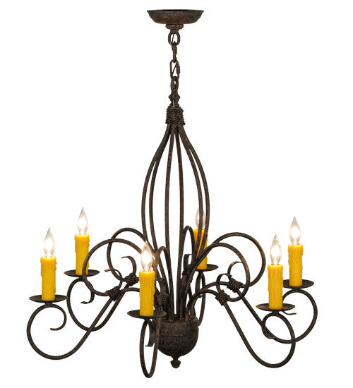 2nd Avenue Squire 87607.28.032 Chandelier Light - Coffee Bean