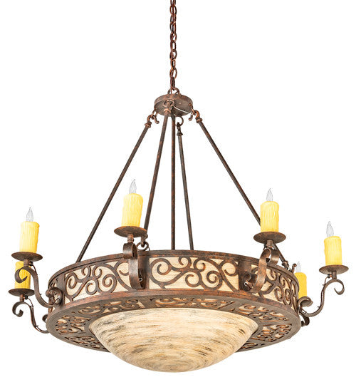 2nd Avenue Delano 202761-1 Chandelier Light - Cajun Spice