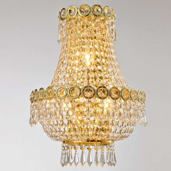 Worldwide Empire W23021G12 Wall Light - Polished Gold