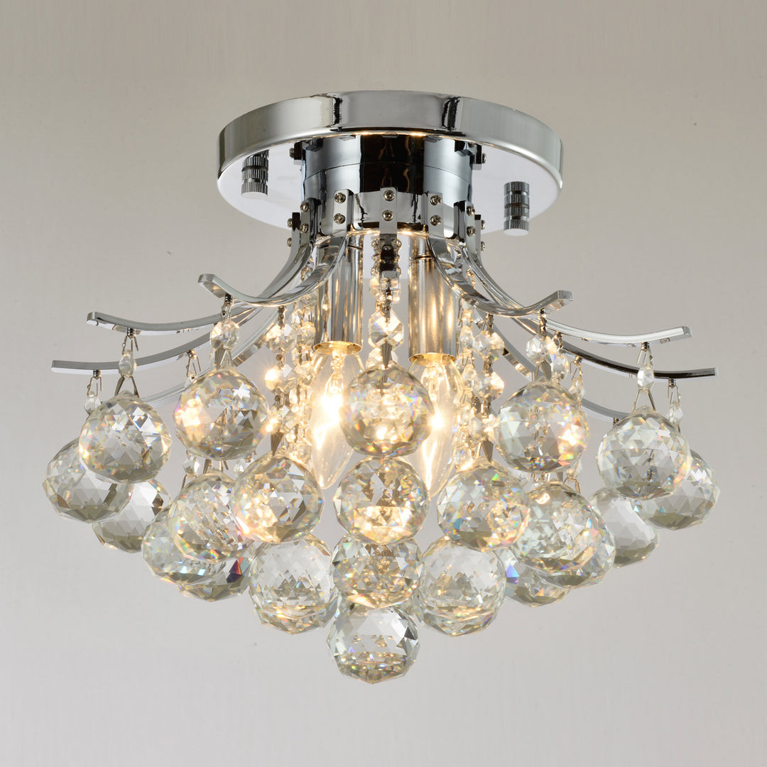 Worldwide Empire W33015C12 Ceiling Light - Polished Chrome