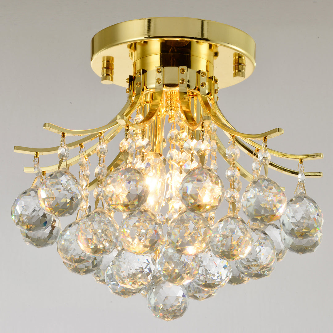Worldwide Empire W33015G12 Ceiling Light - Polished Gold