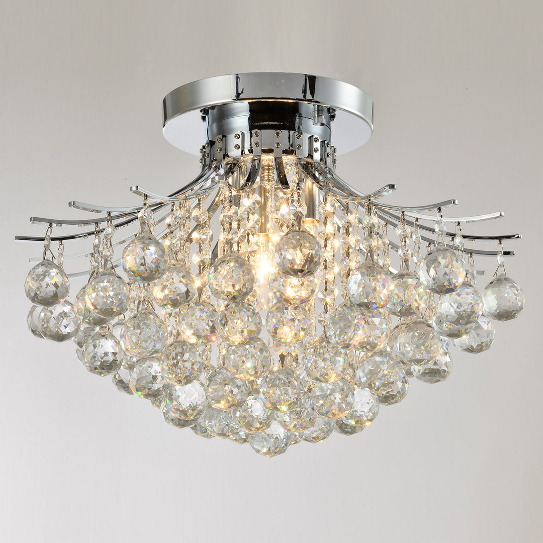 Worldwide Empire W33015C19 Ceiling Light - Polished Chrome