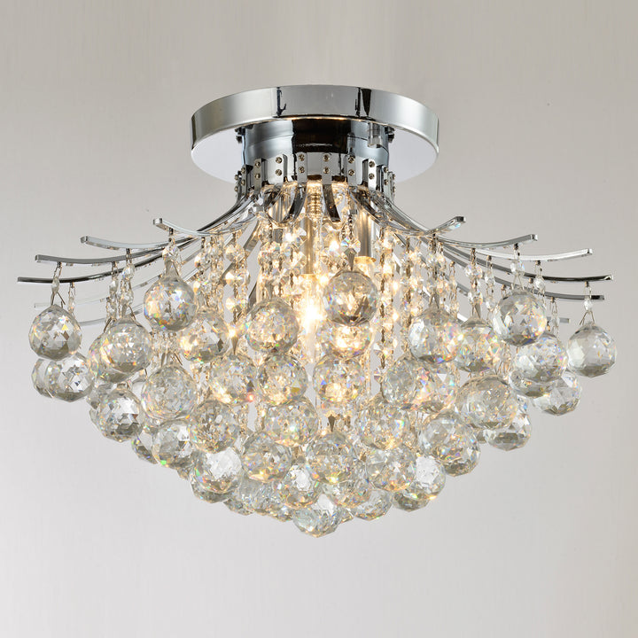 Worldwide Empire W33015C19 Ceiling Light - Polished Chrome
