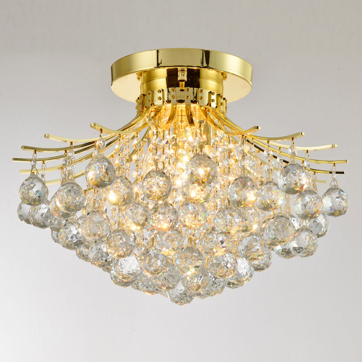 Worldwide Empire W33015G19 Ceiling Light - Polished Gold