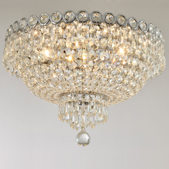 Worldwide Empire W33020C18 Ceiling Light - Chrome Finish
