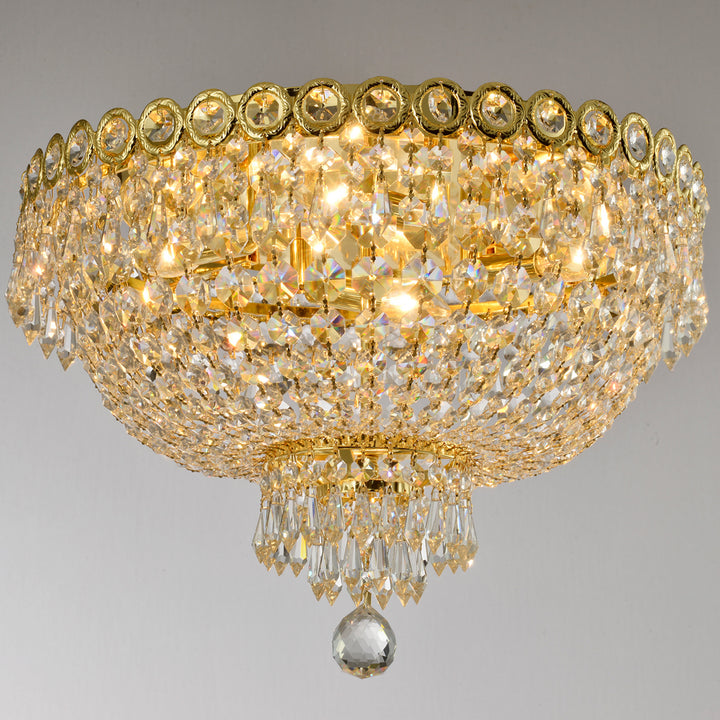 Worldwide Empire W33020G18 Ceiling Light - Gold Finish